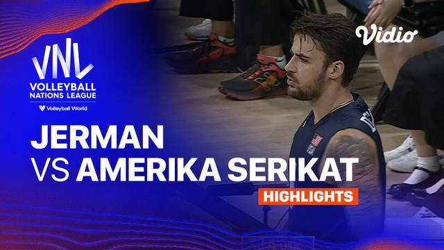 Jerman vs Amerika Serikat - Highlights | Men's Volleyball Nations League 2024