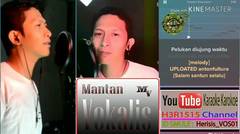 Payung teduh Akad smule Video Karaoke duet bareng lirik no vocal cover Herisis