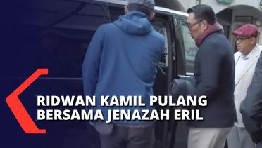 Kemenlu Pastikan Ridwan Kamil & Jenazah Eril Berada dalam Satu Pesawat hingga Tiba di Indonesia