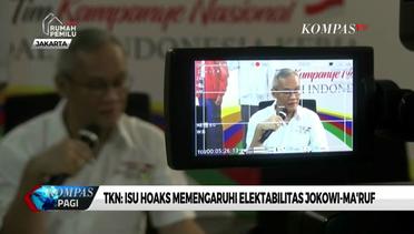 TKN: Isu Hoaks Pengaruhi Elektabilitas Jokowi-Ma’ruf
