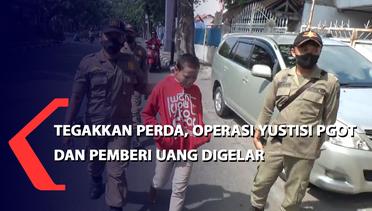 Tegakkan Perda, Operasi Yustisi PGOT dan Pemberi Uang di Semarang Digelar