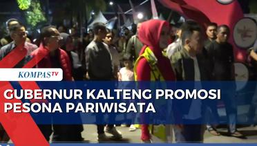 Gubernur Kalteng Buka Festival Budaya Isen Mulang dan Festival Kuliner Nusantara 2023