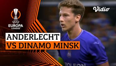 Anderlecht vs Dinamo Minsk - Mini Match | UEFA Europa League Playoffs