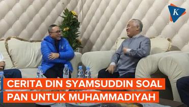 Bertemu Zulhas, Din Syamsuddin Ungkap Pernah Ajukan PAN sebagai Partai Warga Muhammadiyah