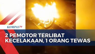 Akibat Jalan Licin Dua Pemotor di Duren Sawit Jaktim Kecelakaan, Satu Orang Tewas