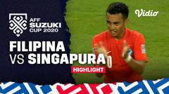 Highlight - Filipina vs Singapura | AFF Suzuki Cup 2020