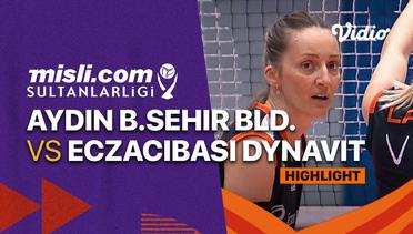 Highlights | Aydin B.Sehir Bld. vs Eczacibasi Dynavit | Turkish Women's Volleyball League 2022/2023