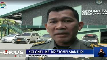 TNI Sebut Pengosongan Rumah Dinas Kodam Jaya Sudah Sesuai Prosedur - Fokus Sore Indosiar