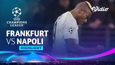 Highlights - Eintracht Frankfurt vs Napoli | UEFA Champions League 2022/23