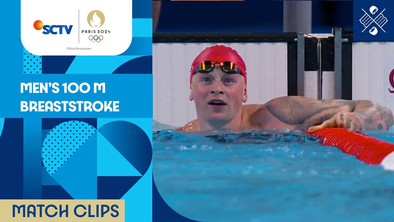 MEN’S 100M BREASTSTROKE Match Clips Olympic Games Paris 2024 Vidio