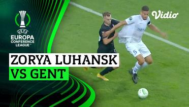 Zorya Luhansk vs Gent - Mini Match | UEFA Europa Conference League 2023/24