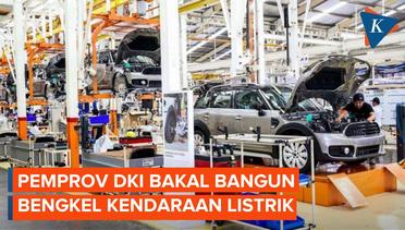 Pemprov DKI Bakal Bangun Bengkel Kendaraan Listrik, Dukung Kebijakan Jokowi