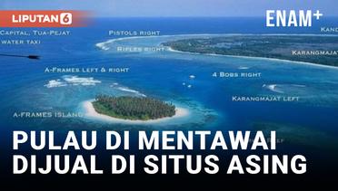 Waduh! Pulau Panangalat di Mentawai Dijual di Situs Asing