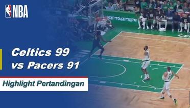 NBA I Cuplikan Pertandingan : Celtics 99 vs Pacers 91