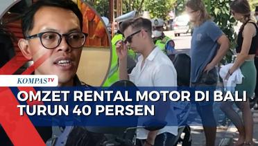 Imbas Turis Asing di Bali Dilarang Sewa Motor, Omzet Rental Turun 40 Persen!