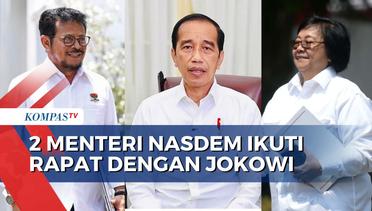 2 Menteri NasDem Ikuti Rapat dengan Jokowi di Istana, Bahas Dampak El Nino pada Stok Bahan Pangan