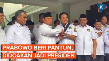 Prabowo Berikan Pantun, Partai Buruh Doakan Jadi Presiden