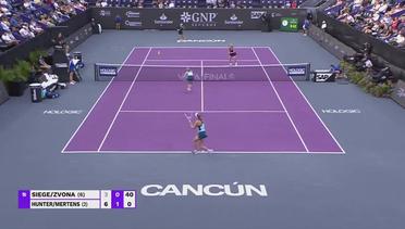 Semifinal: Siegemund/Zvonareva vs Hunter/Mertens - Highlights | WTA Finals Cancun 2023