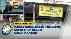 Sopir Truk k3c*l4ka4n Maut Gerbang Tol Ciawi Belum Sadarkan Diri