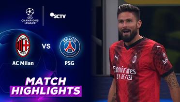 AC Milan VS PSG | Highlights Liga Champions UEFA 23/24