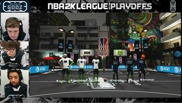 Highlights: Game 3 - Dribble Godz vs T-Wolves Gaming | NBA 2K League 3x3 Playoffs