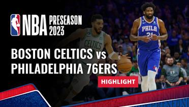 Boston Celtics vs Philadelphia 76ers - Highlights | NBA Preseason 2023