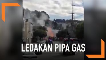 Pipa Gas Meledak, 5 Bangunan San Fransisco Terbakar