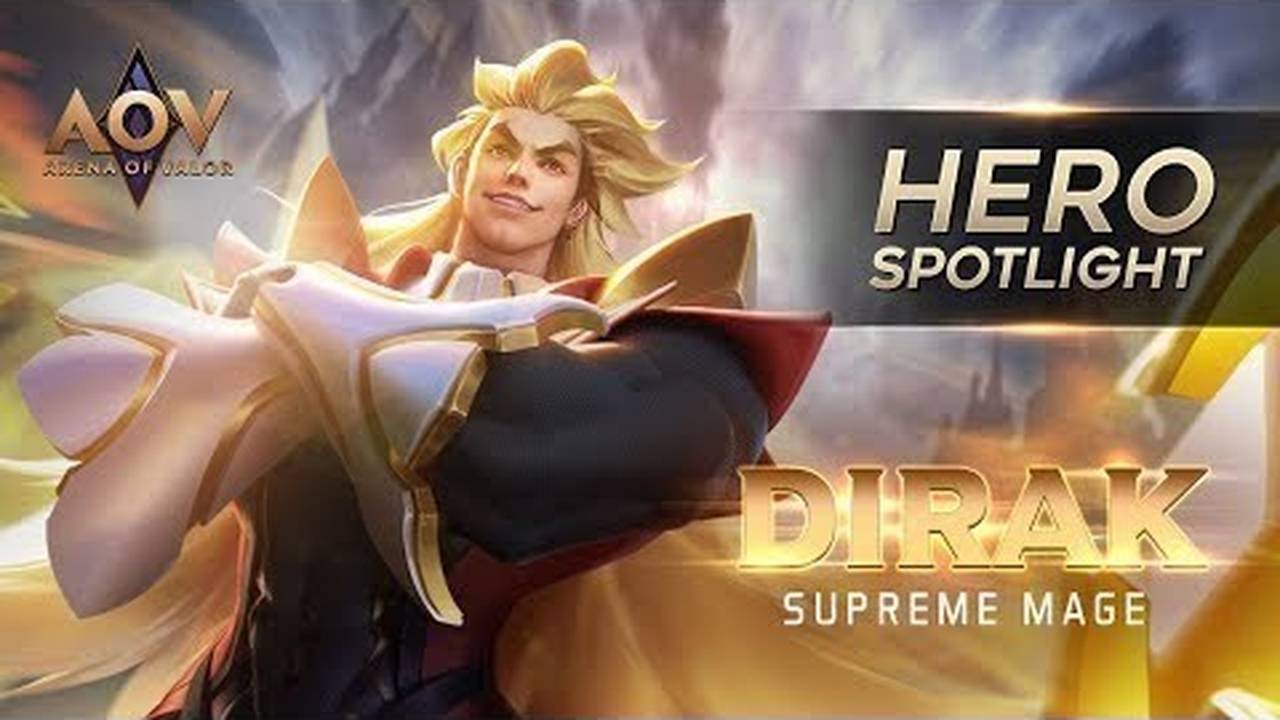 Dirak The Supreme Mage Hero Spotlight - Garena AOV (Arena of Valor) | Vidio
