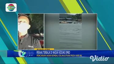 Pencarian Korban Perahu Terbalik (Live Report)