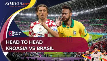 Head to Head Kroasia Vs Brasil, Selecao Tak Terkalahkan
