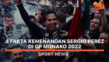 4 Fakta Kemenangan Sergio Perez di GP Monako 2022