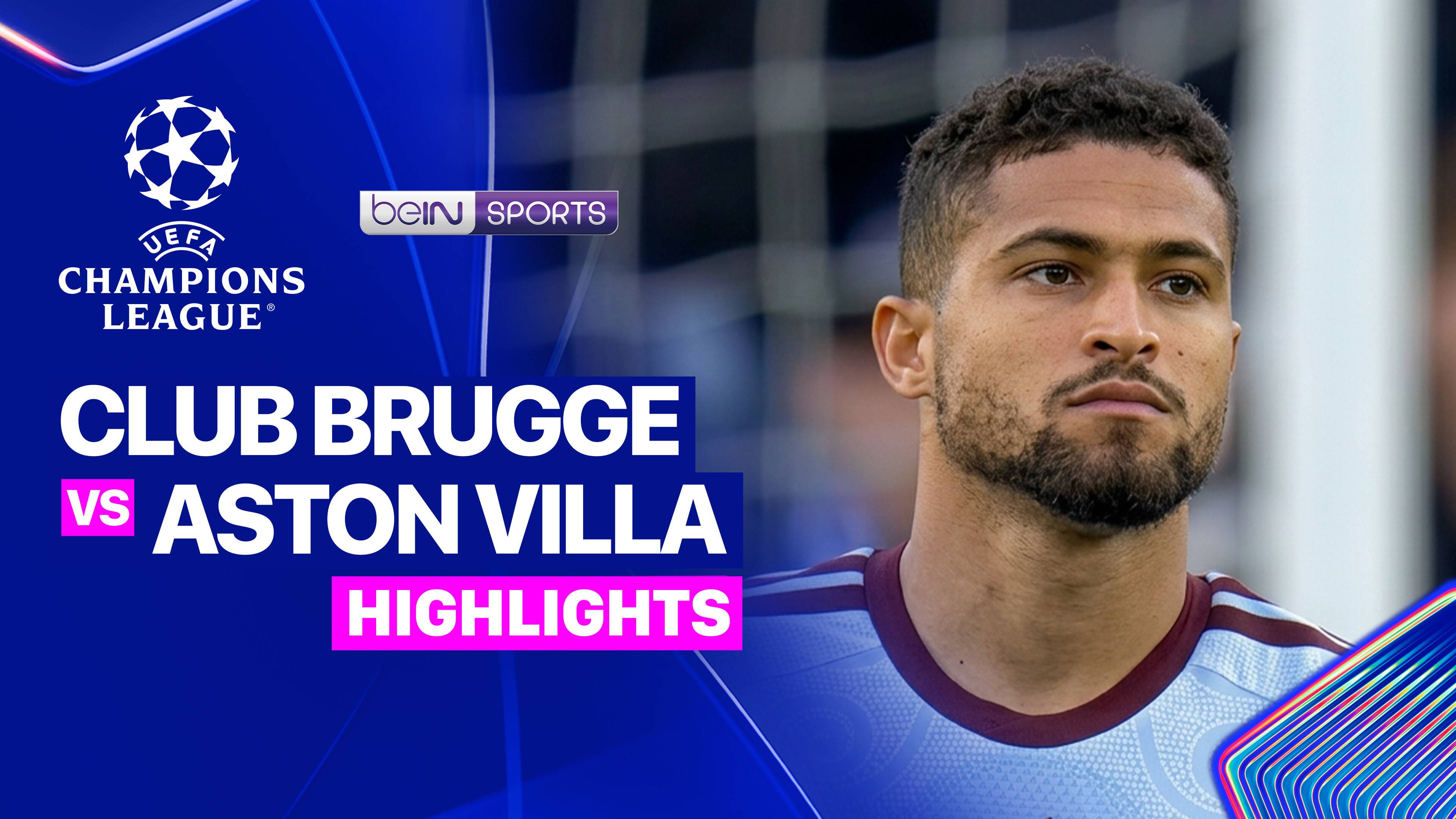 Club Brugge KV vs Aston Villa