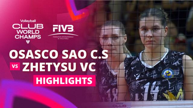 Osasco Sao Cristovao Saude vs Zhetysu VC - Highlight | FIVB Women's Volleyball Club World Championship 2025