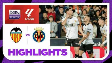 Valencia vs Villareal - Highlights | LaLiga Santander 2023/2024