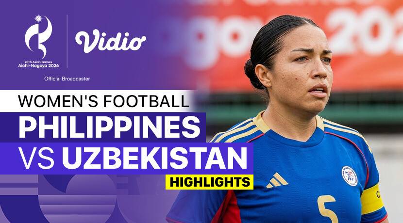 Philippines vs Uzbekistan - Women's Football Group G | 20th Asian Games Aichi-Nagoya 2026