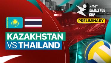 Kazakhstan vs Thailand - Full Match | AVC Challenge Cup for Men 2024