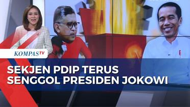 Sekjen PDIP Hasto Getol Lontarkan Sindiran pada Presiden Jokowi