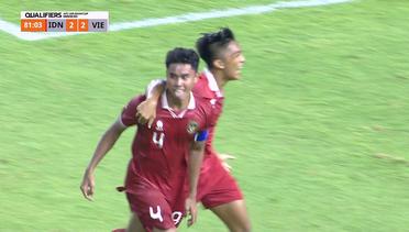 GOL!!! Sepak Pojok Disundul Matang Oleh Ferarri (Idn)! Ferarri Tebus Kesalahan Bawa Indonesia Kejar Skor 2-2! | Kualifikasi Piala AFC U20 2023