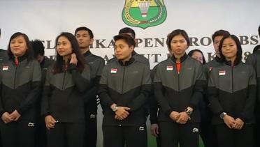Rayakan HUT ke-68 PBSI Lepas Tim Indonesia ke Piala Sudirman 2019