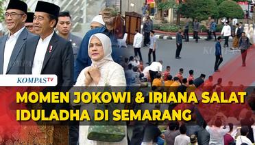 [FULL] Momen Presiden Jokowi dan Ibu Negara Iriana Salat Iduladha di Semarang