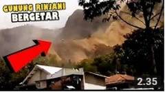 TERDENGAR GEMURUH..!! Gempa Lombok Terbaru, Detik-Detik Video Gunung Rinjani Bergetar.. #BeritaViral - YouTube