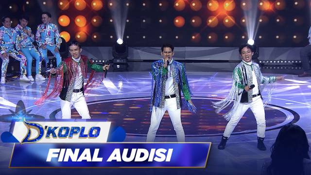 Trio Jangkrik "Goyang Gultik" Buat Darderdor Ikutan Goyang!! | Final Audition D'koplo 2022