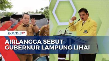 Usai Viral soal Jalan Rusak, Gubernur Lampung Disebut Lihai oleh Airlangga Hartarto