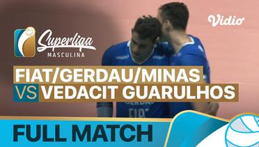 Full Match | Semifinal - Fiat/Gerdau/Minas vs Vedacit Guarulhos | Brazilian Men's Volleyball League 2021/2022
