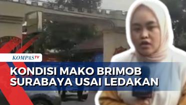 Bagaimana Kondisi dan Arus Lalu Lintas di Sekitar Mako Brimob Surabaya Usai Ledakan?