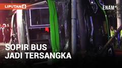 Diduga Lalai, Polisi Tetapkan Tersangka pada Sopir Bus Insiden Maut di Subang