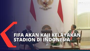 Empat Poin Penting Dihasilkan dari Pertemuan Presiden FIFA dan Jokowi