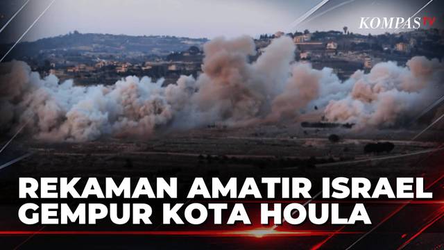 Rekaman Amatir, Rumah-Rumah di Houla Lebanon Diledakkan Militer Israel | KOMPAS PETANG