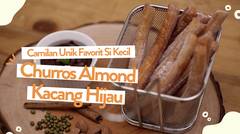 Camilan Sehat Kekinian Churros Almond Kacang Hijau | Cooking Mama