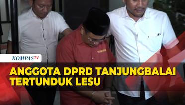Tertunduk Lesu, Anggota DPRD Tanjungbalai Buron Narkoba Ditahan